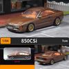 1/64 BMW 850 CSi Auto in Lega Diecast e Veicoli Giocattolo Modello di Auto Modello in Scala Miniatura Auto per Bambini