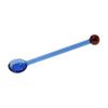 Long Handle Coffee Spoon Colored Glass Spoon Ice Cream Spoon Stirring Rod Mixing Spoon Heat Resistant Glass Spoon