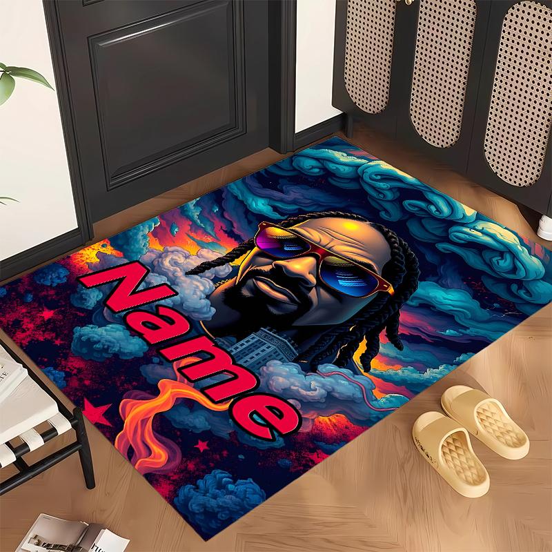 Snoop Dogg (1) Personalized Name Office Carpet Stylish Decor for Living Room Bedroom Kitchen