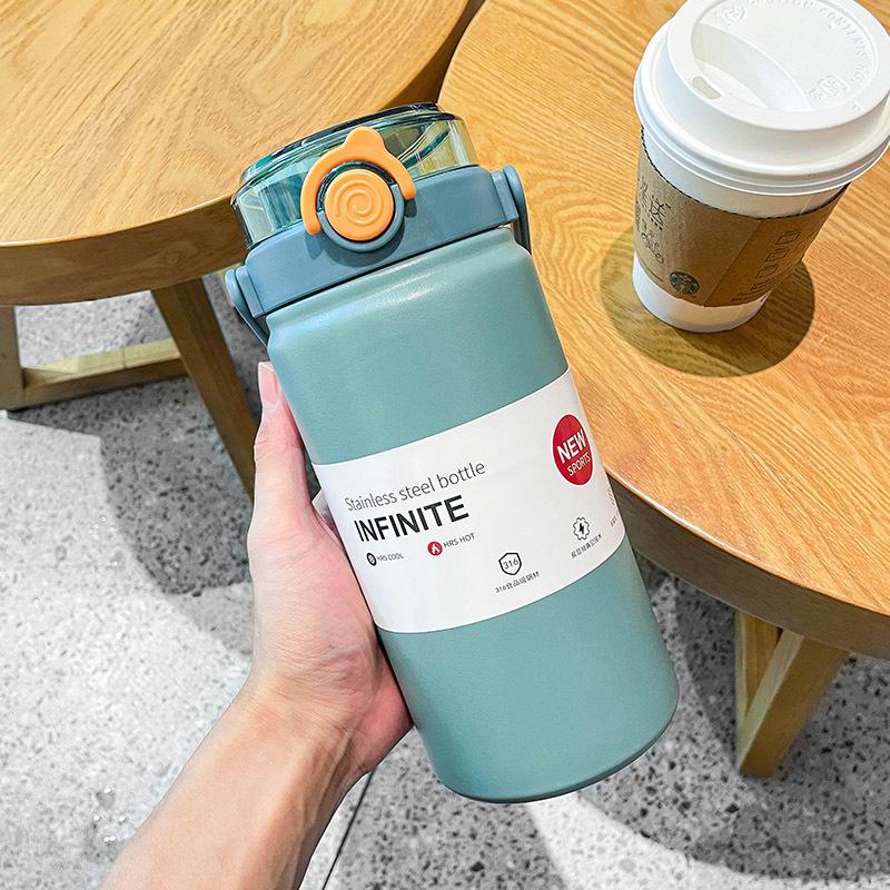 Elegant Large Capacity Insulated Portable Water Cup for Outdoor Sports 0