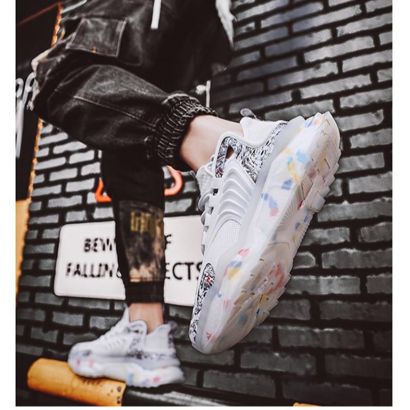 Breathable Mesh, Trendy Running, Casual Sports, Dad's Trendy Shoes, Men's Shoes