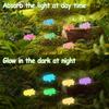 10/20/30pcs Sea Turtle Figurines, Glow In The Dark Turtle Figure for Craft Garden Decor Home and Party Decorations