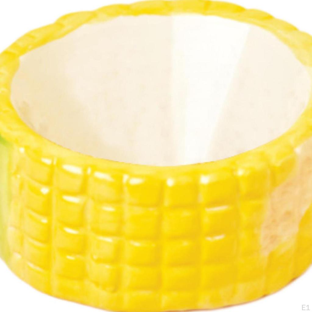 Ceramic Hamster Food Bowl, Gerbil Dish, Easy To Clean Small Animal Feeding Bowl for Ferret