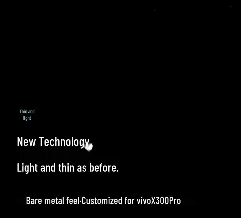 Xundi X300 Pro Anti-Drop Protective Phone Case for Vivo X300