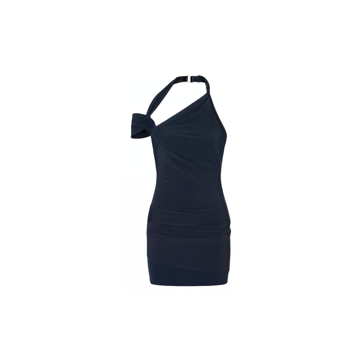 (WMNS) Nike x Jacquemus Layered Dress Asia Sizing Dark Obsidian Women s FJ3141-475 L