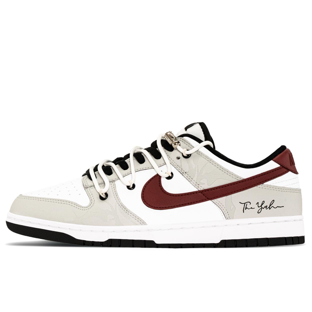 

Nike Dunk NikeDKL Abrasion Resistant Abrasion Resistant Low top Skateboard Shoes Unisex Pink Beige HF5441-100(TeamA-) 40.5