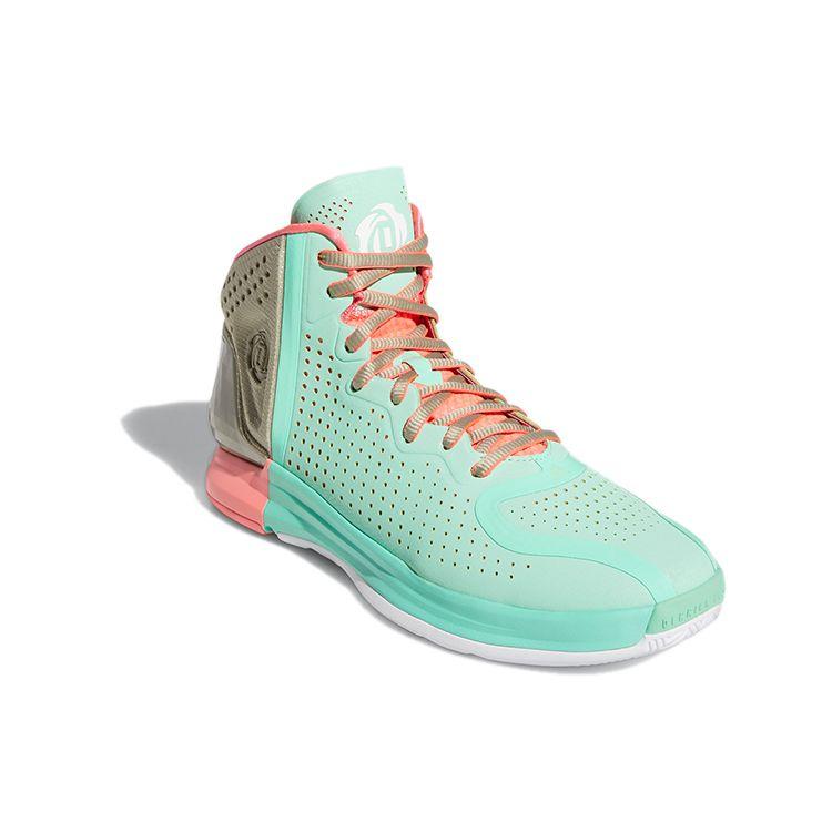 Adidas D Rose 4 Restomod Boardwalk Herren-Sneakers Grün Prisma-Minze Wolkenweiß FZ0891