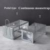 Mousetrap household metal mouse cage continuous fully automatic mouse catching cage catch rat mousetrap