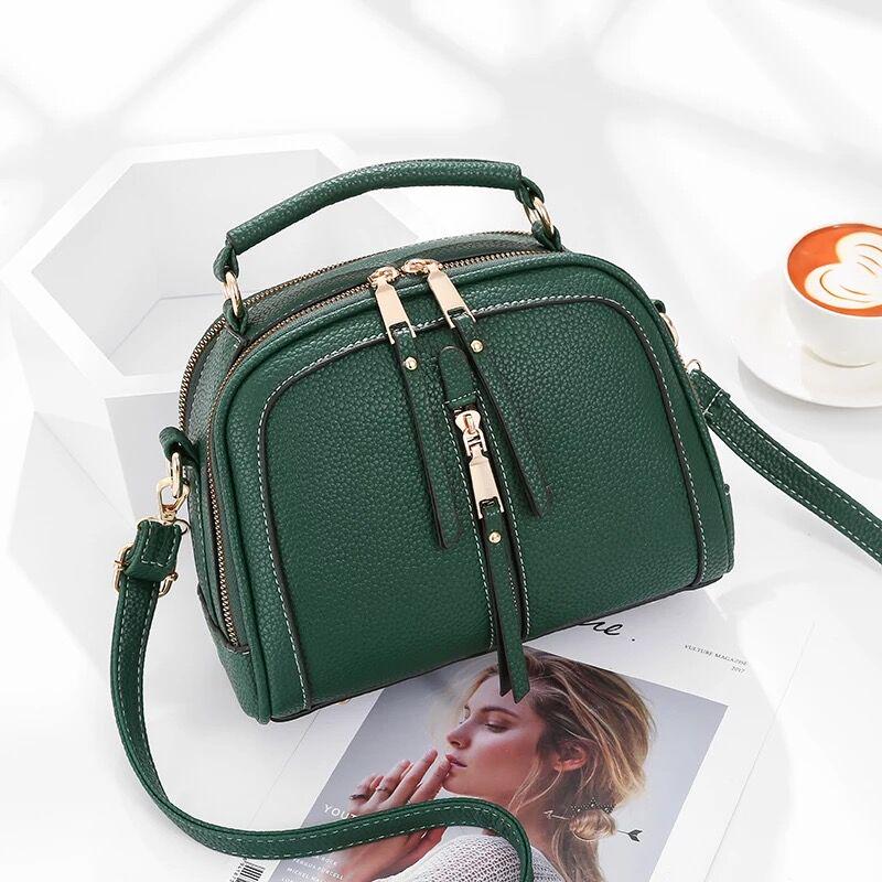 

Сумочка Модная дикая сумка из лакированной кожи Подлинная кожа Женская сумка Европейская и американская плечо