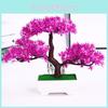 Fake Bonsai Tree Plastic Plant Home Decor Landscape For Living Room And Office