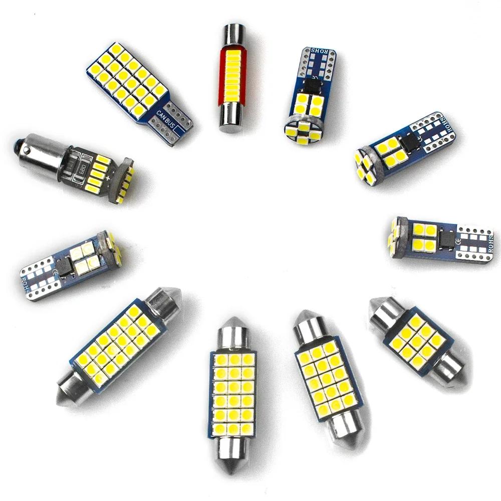 Pour BMW Série 1 3 5 7 F10 F20 F30 F11 F01 E87 E81 E88 E36 E46 E90 E91 E39 E60 E61 E65 E93 Kit d'Éclairage de Lecture LED pour Voiture Accessoires