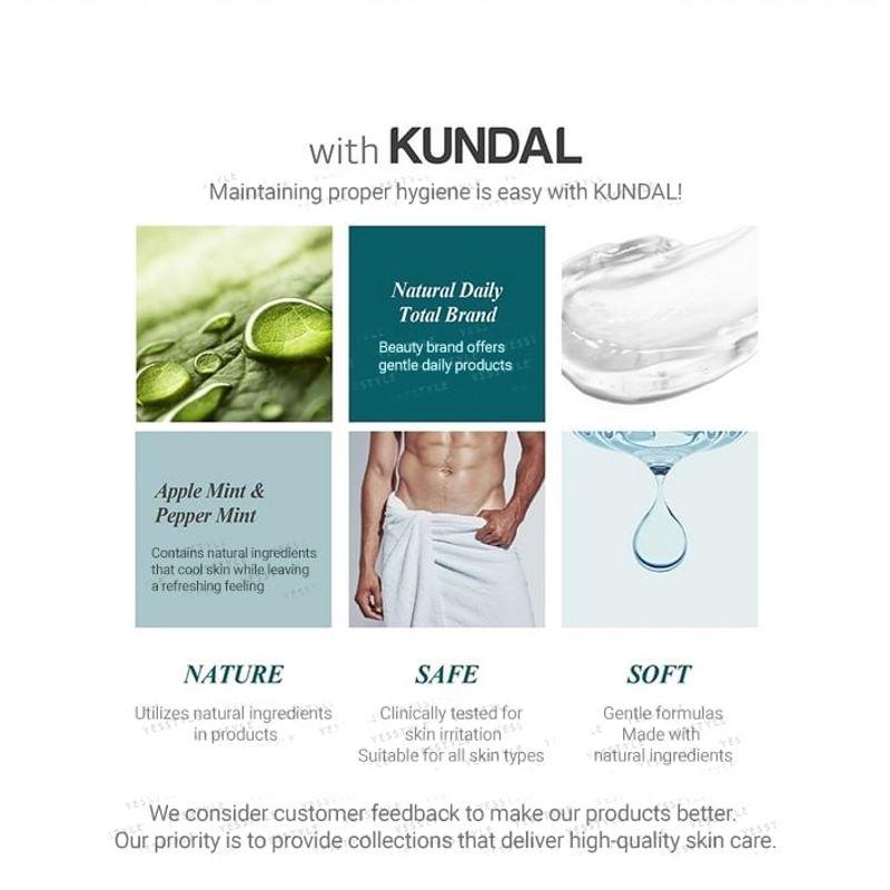 KUNDAL - Pure & Safe Cooling Homme Cleanser