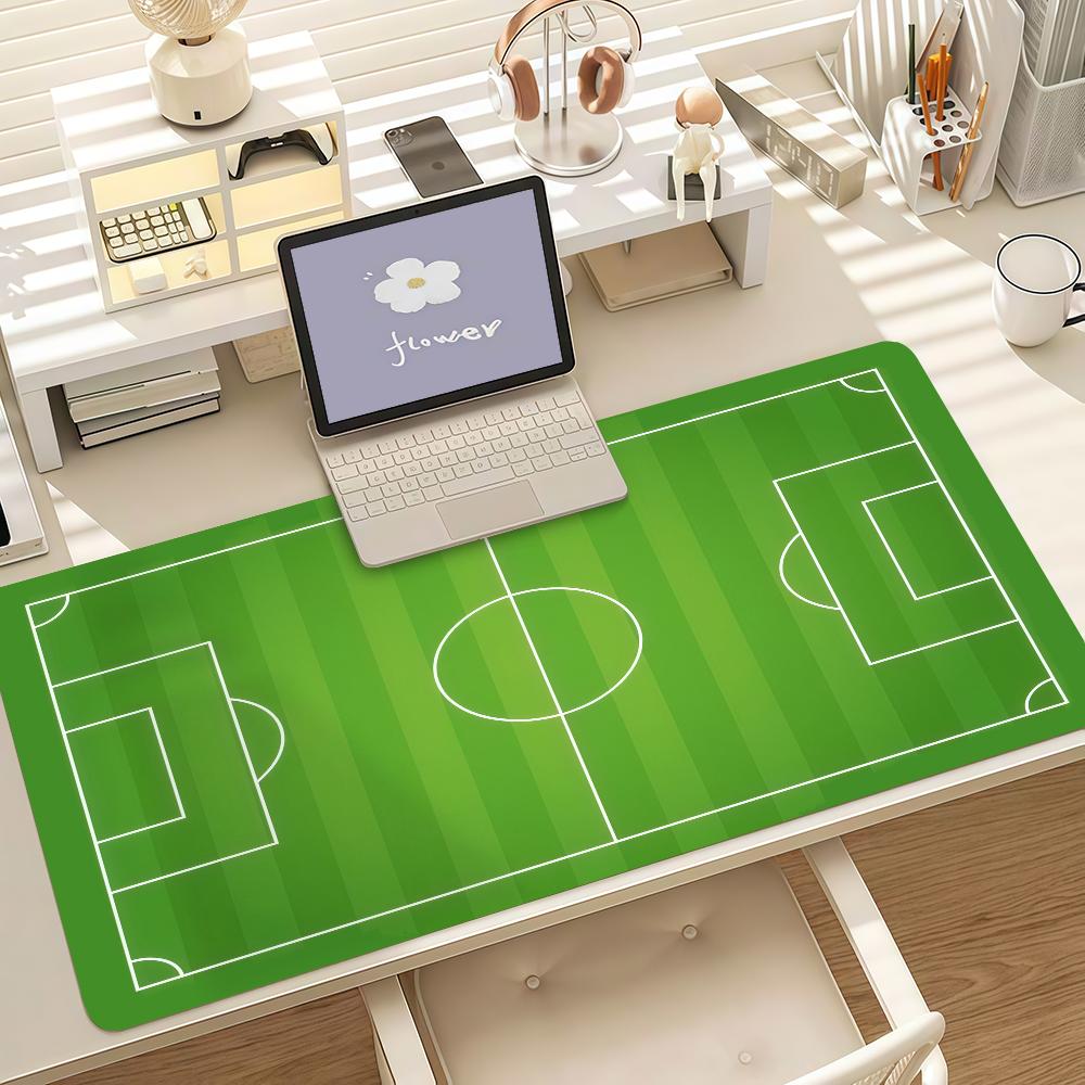Football Field Mouse Pad Anti Slip Rubber Edge Locked Thickened Laptop Gaming Desk Mat