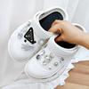 New hole shoe accessories DIY shoe flower triangle label crystal diamond bear set shoe buckle