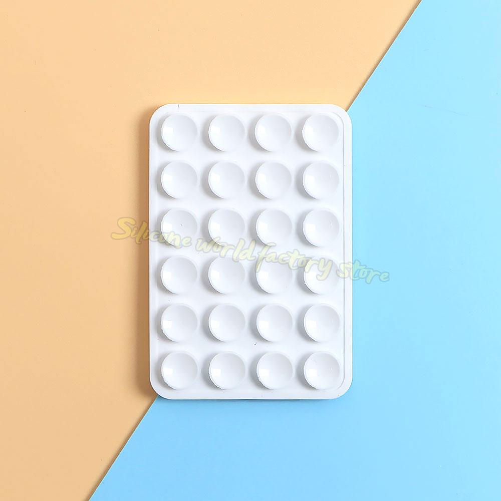Silicone World Multifunctional Double-sided Silicone Suction Phone Holder Phone Case Anti-Slip Back Stickers Mat Wall Stand