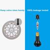 10PCS TR413 Rubber Snap-in Tire Valve Stems Sturdy Replacement Tyre Valves Stems for Tubeless Rim Holes On Cars, Go-Karts, Truck