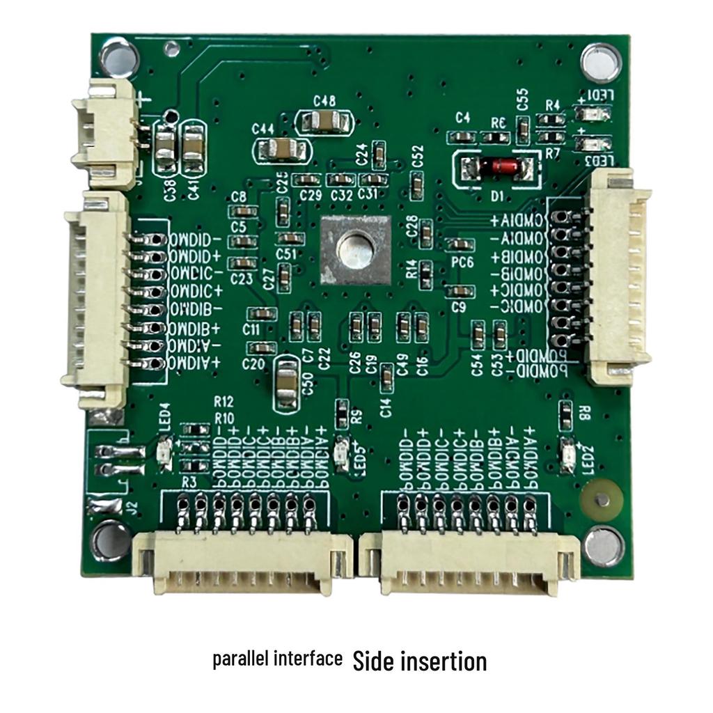 Industrial 4-Port Gigabit Switch Module for Network Video Transmission (38x38mm) Built-in PCBA