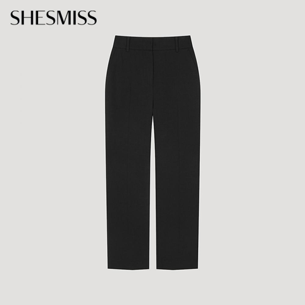

Она S Miss Back Banding Slim брюки SwwSlo32020 Bk blacks/55