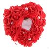 Shaped Wedding Bearer Cushion Pillow Ring Holder Decor