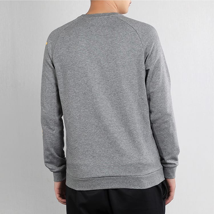 Jordan Sweatshirts Men's Carbon Gray Crew Neck Moderate Regular DA6729-091