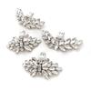 1PC Removable Rhinestones Shoe Clips Fashion High Heel Crystal Charm Buckle Bride Shoes Decoration Shoes Decorations