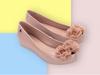 2025 Melissa Women's Camellia Jelly Shoes – Soft Sole, Open-Toe, Inner Height
