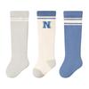Nidoxiong Baby Over-the-Knee Cotton Socks (3-Pair Pack)