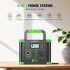 Stație de Alimentare Portabilă 288.6Wh 330W Generator Solar Ieșire AC Undă Sinusoidală Pură cu Încărcător Wireless pentru Camping Casă Urgență Rulotă