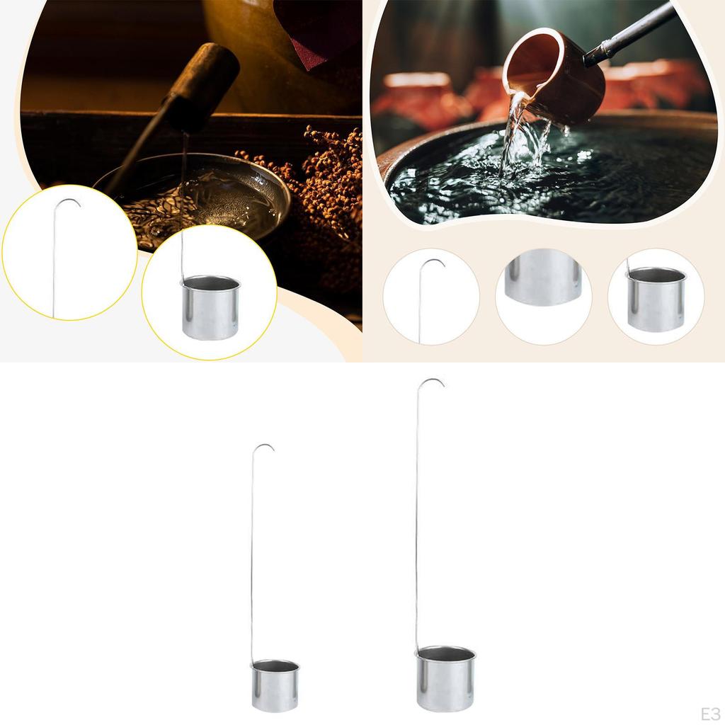 Dipper Measuring Device Brewery Jug Large Capacity Stainless Steel Dispenser for Kitchen