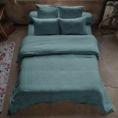 Duvet Cover 240x260 Cm In Duck Cotton Gauze
