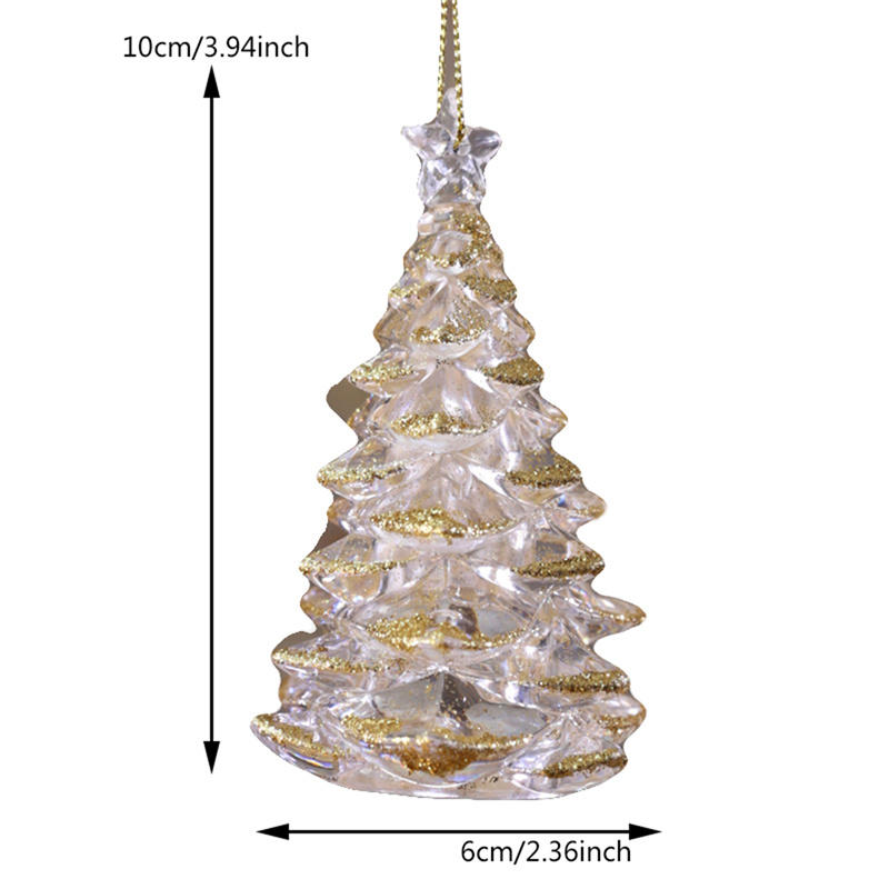Hanging Ornament Christmas Tree Decorations Ornament for Winter Decorations Tree Window Door Accessories
