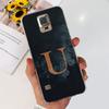 For Samsung Galaxy S5 Case SM-G900F S 5 Cover Fashion A Z Letters Clear Silicone Soft Funda For Samsung S5 Neo i9600 Bumper 5.1"