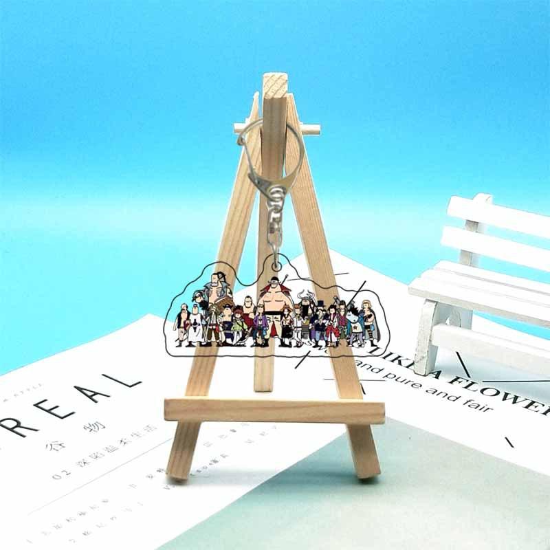 One Piece Luffy, Chopper, Law, Zoro, Ace, Sanji, Sabo Acrylic Keychain