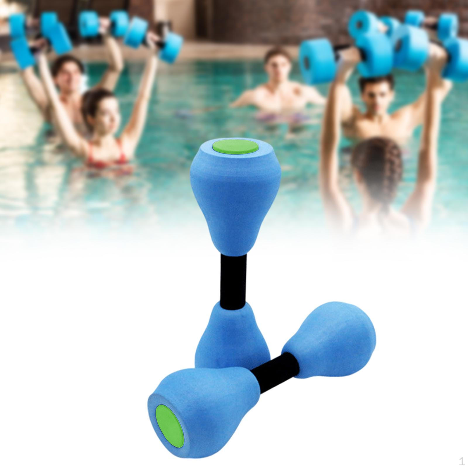 Aquatic Exercise Dumbells Aerobic Lightweight Water Sports Fitness Barbell EVA Foam