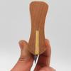 Wooden Handle Pet Hair Removal Comb Stainless Steel Pet Shaver Dog Undercoat Brush  Home Salon