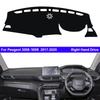 Car Inner Dashboard Cover For Peugeot 3008 5008 2017 - 2020 Auto Dash Mat Carpet Sun Shade Dashmat Rug Cushion 2018 2019