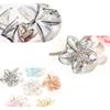 Transparent Flower Hair Claw Clips Women Crab Hair Clip Floral Hair Claws Ponytail Holder Hair Clips Hairpin Barrette Headwear