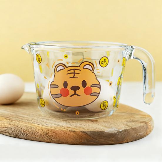 Glass Measuring Cup With Spout 500Ml Heat-Resistant Kitchen Measuring Tool Microwave Safe