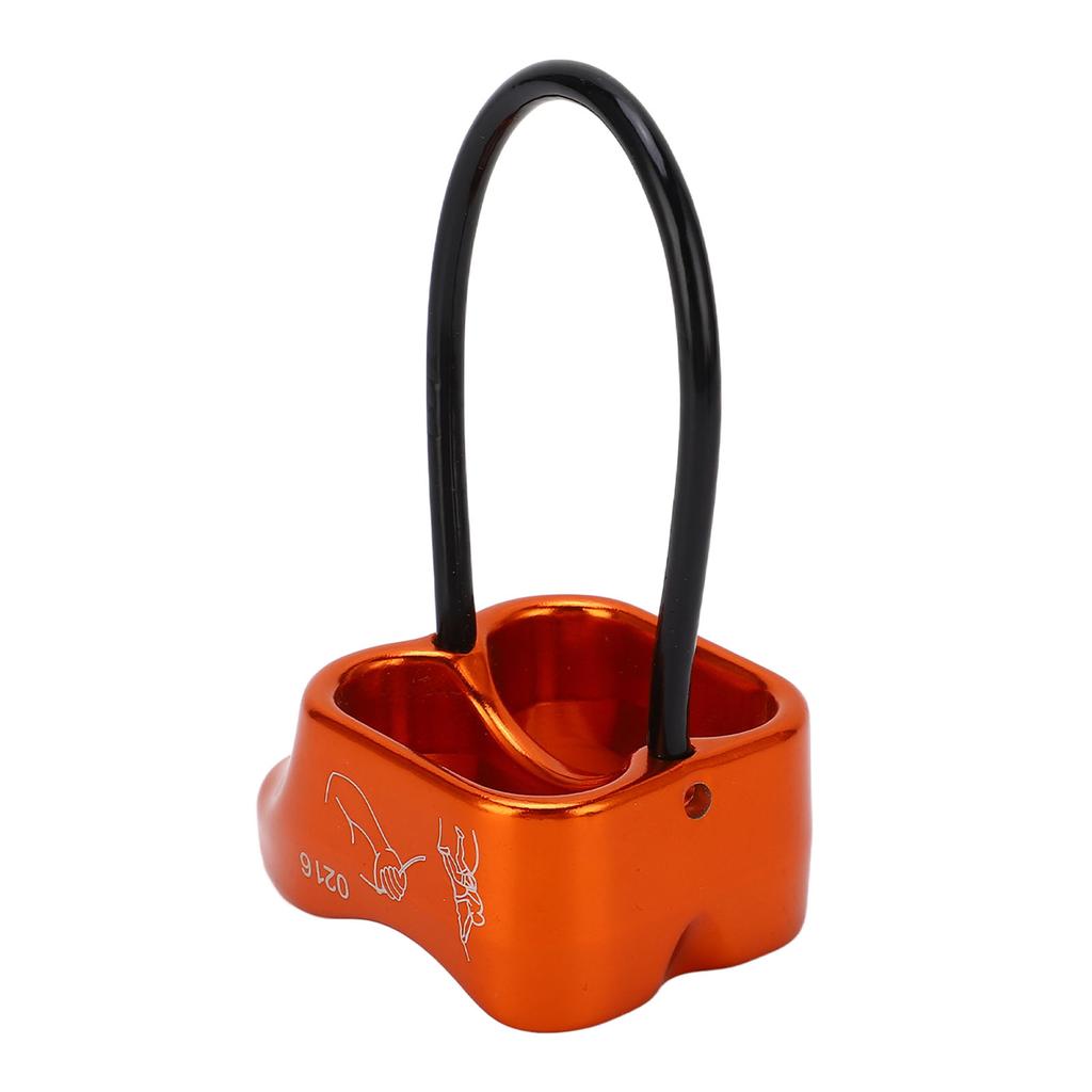 Abseilgerät Aluminium-Magnesium-Legierung ATC Abseilen Abseilgerät für Outdoor-Klettern