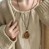 Long Sweater Chain Resin Clothing Pendant Vintage Pendant Necklace  Gifts