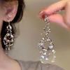 Multi-layers Pendant Earrings Long Chain Dangle Earrings Creative Ear Accessories  Date Night