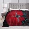 Cartoon Hazbins Hotels Vox Blanket Flannel Printed  Multi-function Super Warm Throw Blanket for Bedding Car Rug Piece
