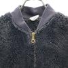 Champion Fur Fleece Jacket L Gray Men's Used