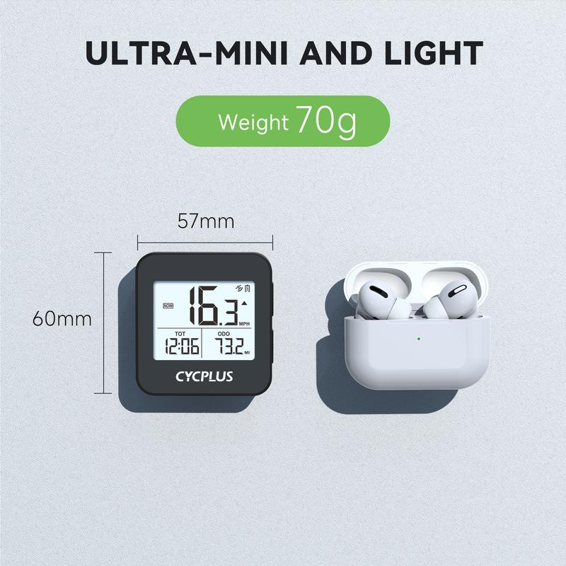 CYCPLUS Wireless Stopwatch GPS Bike Computer Waterproof IPX6 Cycling Odometer Bicycle Accessories