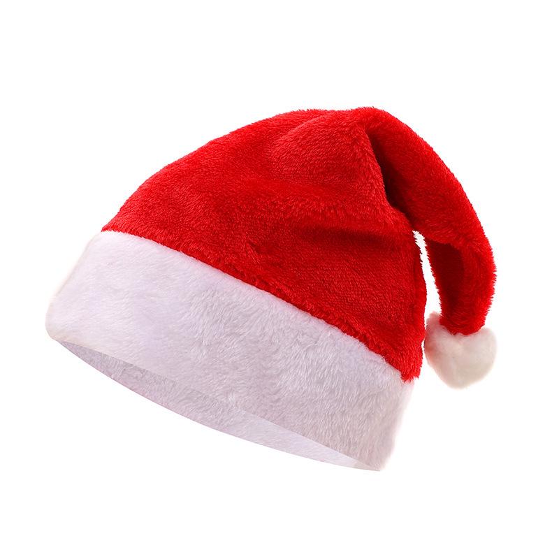 Christmas Plush Hat for Adults & Kids - Party Costume & Festival Decoration