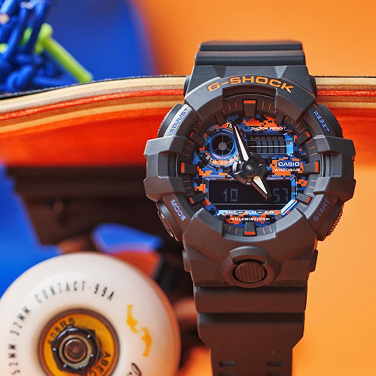 CASIO Custom Watch City Battle Theme Special Edition City Neon Dream Cube Box Quartz Movement Men watches Black GW-B5600CT-1PRT