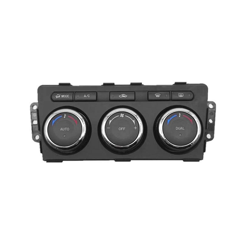 Air Conditioning Control Panel Climate Control Switch GAM7-61-190B GS1D-67-190B For Mazda 6 AC Switch Knob чёрный