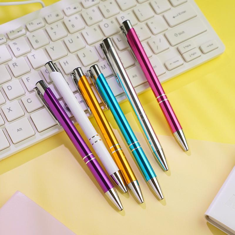 Customizable Aluminum Ballpoint Pen with Double Coil Design