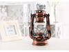 Vintage 25cm Mediterranean Hurricane Kerosene Lamp - Retro Decorative Hanging or Camping Lamp