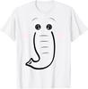 Elephant Face Cartoon Style Easy Halloween Costume T-Shirt Unisex T-Shirt